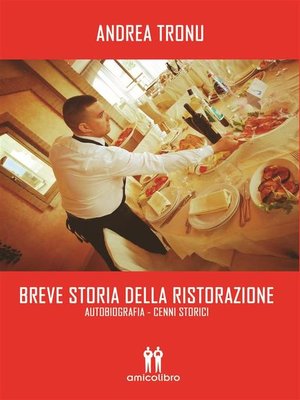cover image of Breve storia della ristorazione